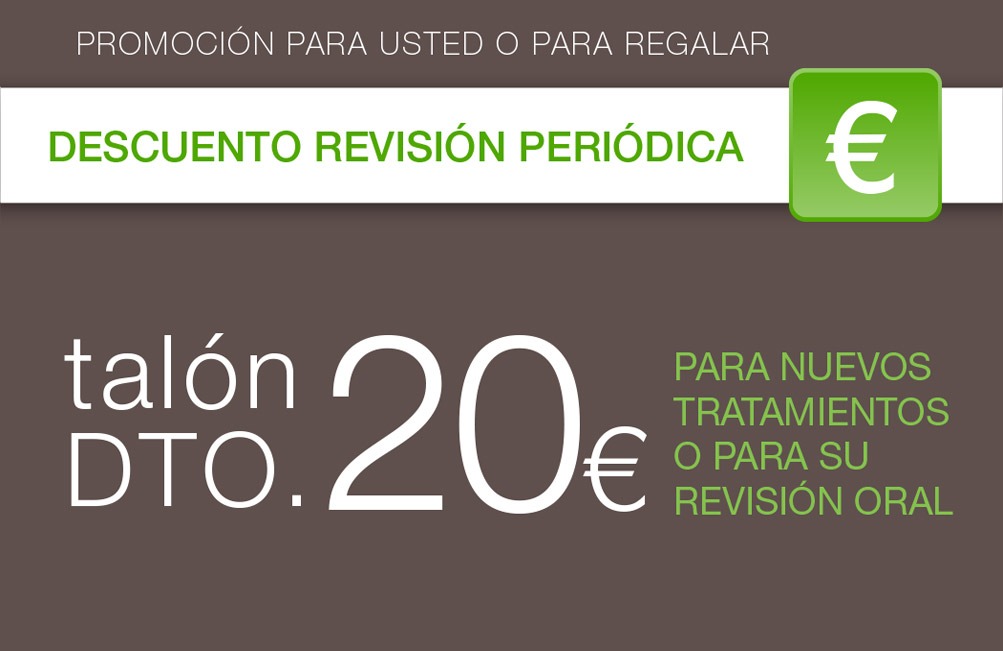 descuento revisión periódica 20 euros
